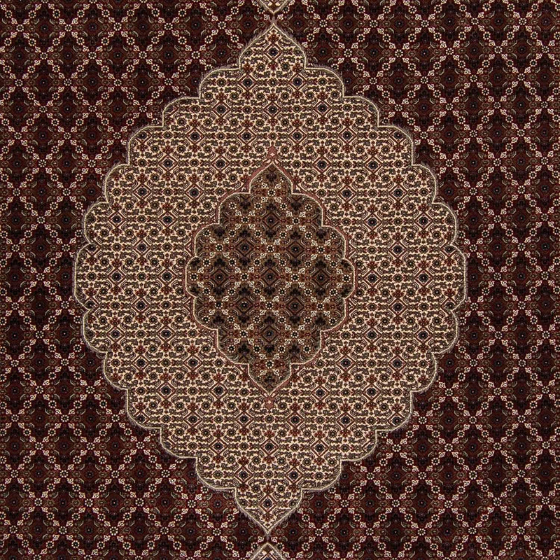 Persisk tæppe - Bijar - Royal - 339 x 253 cm - brun