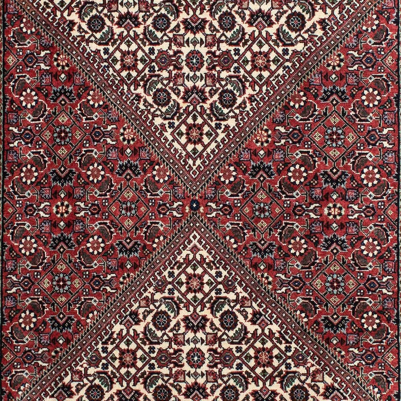 Løber Persisk tæppe - Bijar - 210 x 87 cm - rød
