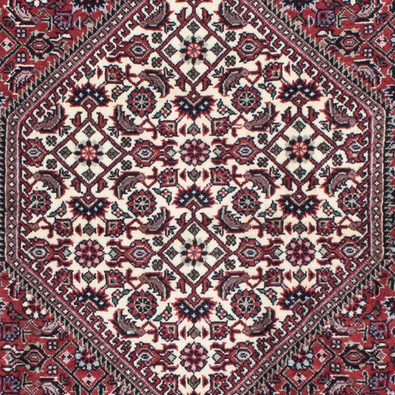 Løber Persisk tæppe - Bijar - 198 x 77 cm - rød