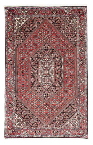 Persisk tæppe - Bijar - 181 x 108 cm - rød