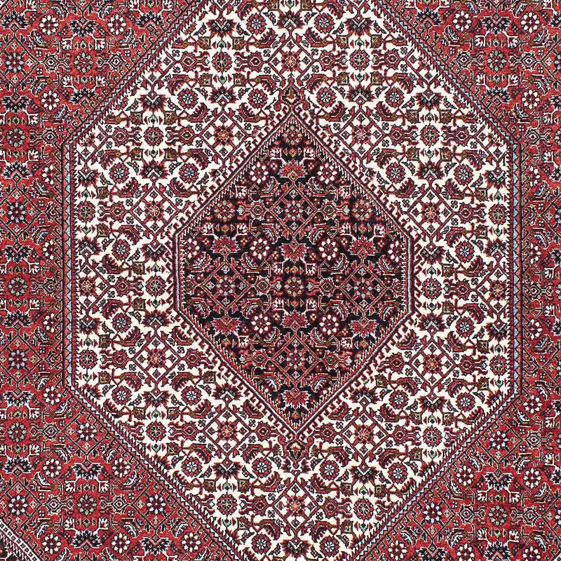 Persisk tæppe - Bijar - 220 x 142 cm - rød