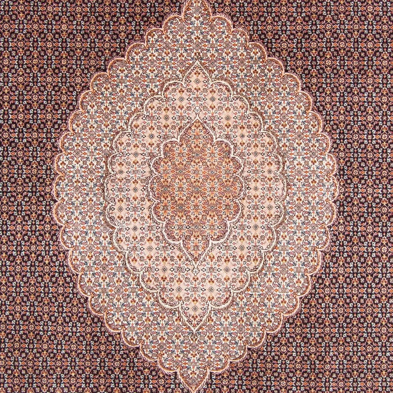 Persisk tæppe - Tabriz - 298 x 196 cm - mørkeblå