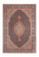 Persisk tæppe - Tabriz - 300 x 202 cm - mørkeblå