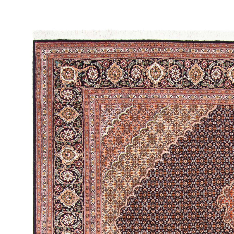 Persisk tæppe - Tabriz - 300 x 202 cm - mørkeblå