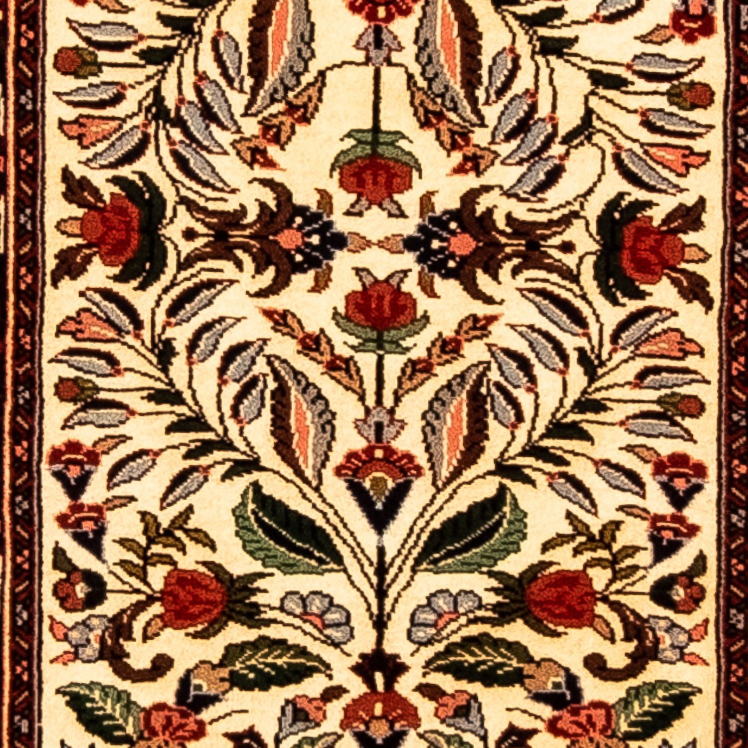 Løber Persisk tæppe - Bijar - 289 x 57 cm - beige