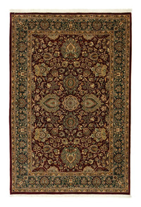 Silketæppe - Hereke Silk - Premium - 187 x 125 cm - rød