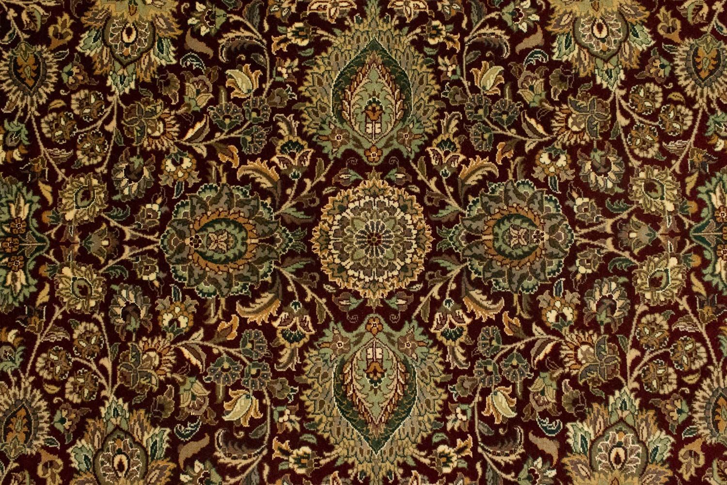 Silketæppe - Hereke Silk - Premium - 187 x 125 cm - rød