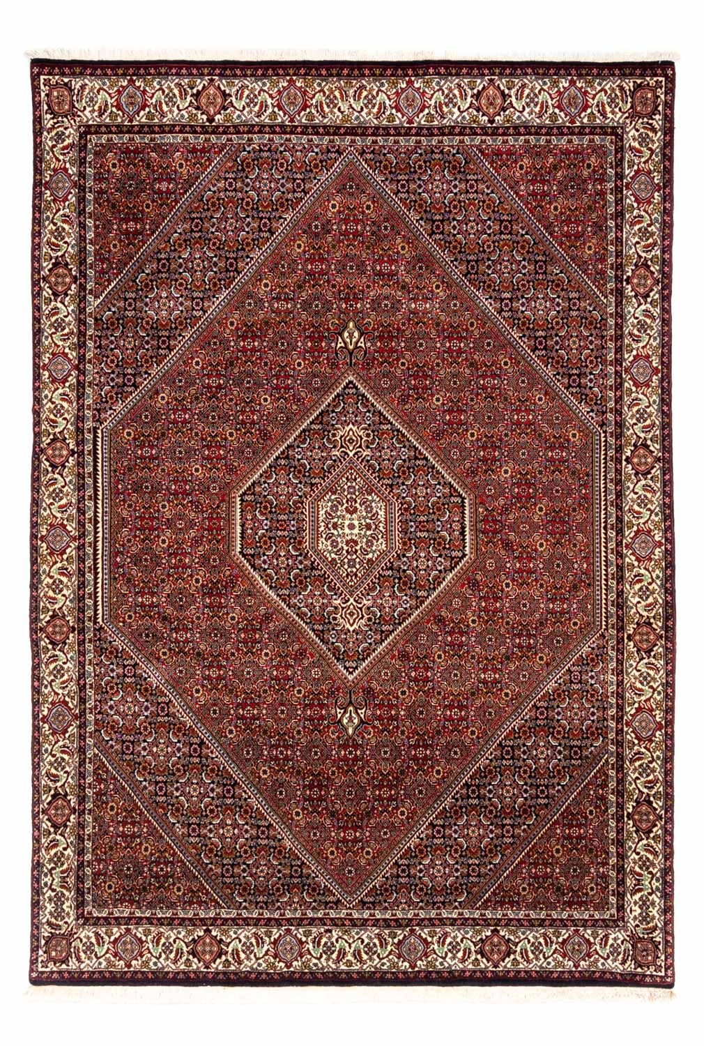 Persisk tæppe - Bijar - Royal - 280 x 191 cm - rød