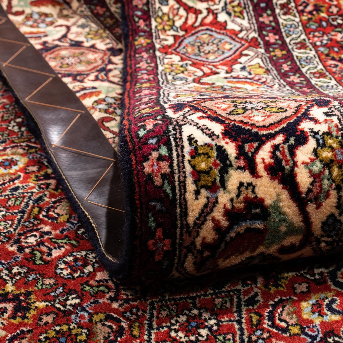 Persisk tæppe - Bijar - Royal - 280 x 191 cm - rød