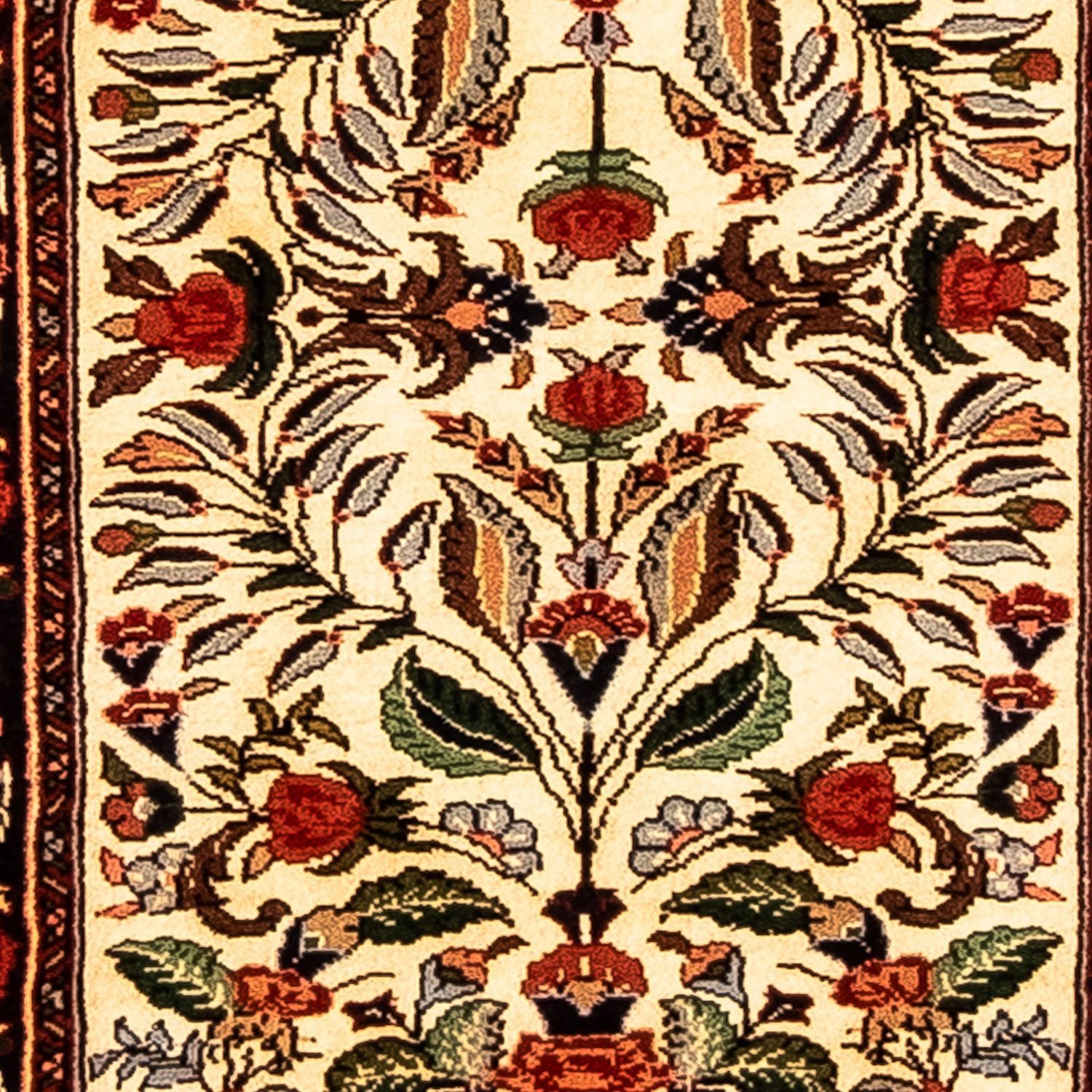Løber Persisk tæppe - Bijar - 289 x 56 cm - beige