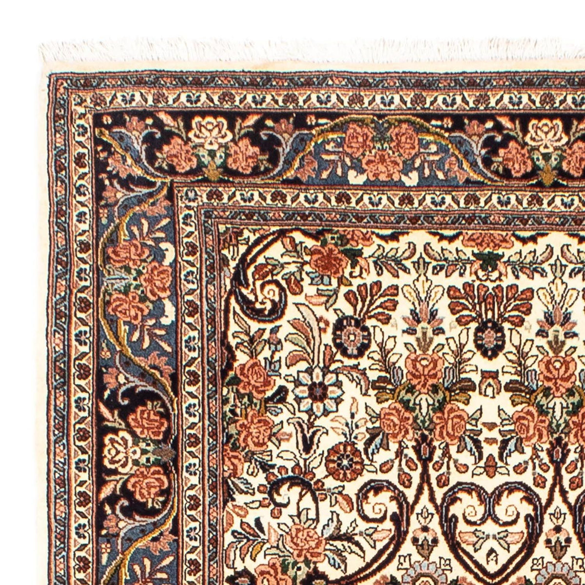 Løber Persisk tæppe - Bijar - 228 x 122 cm - beige