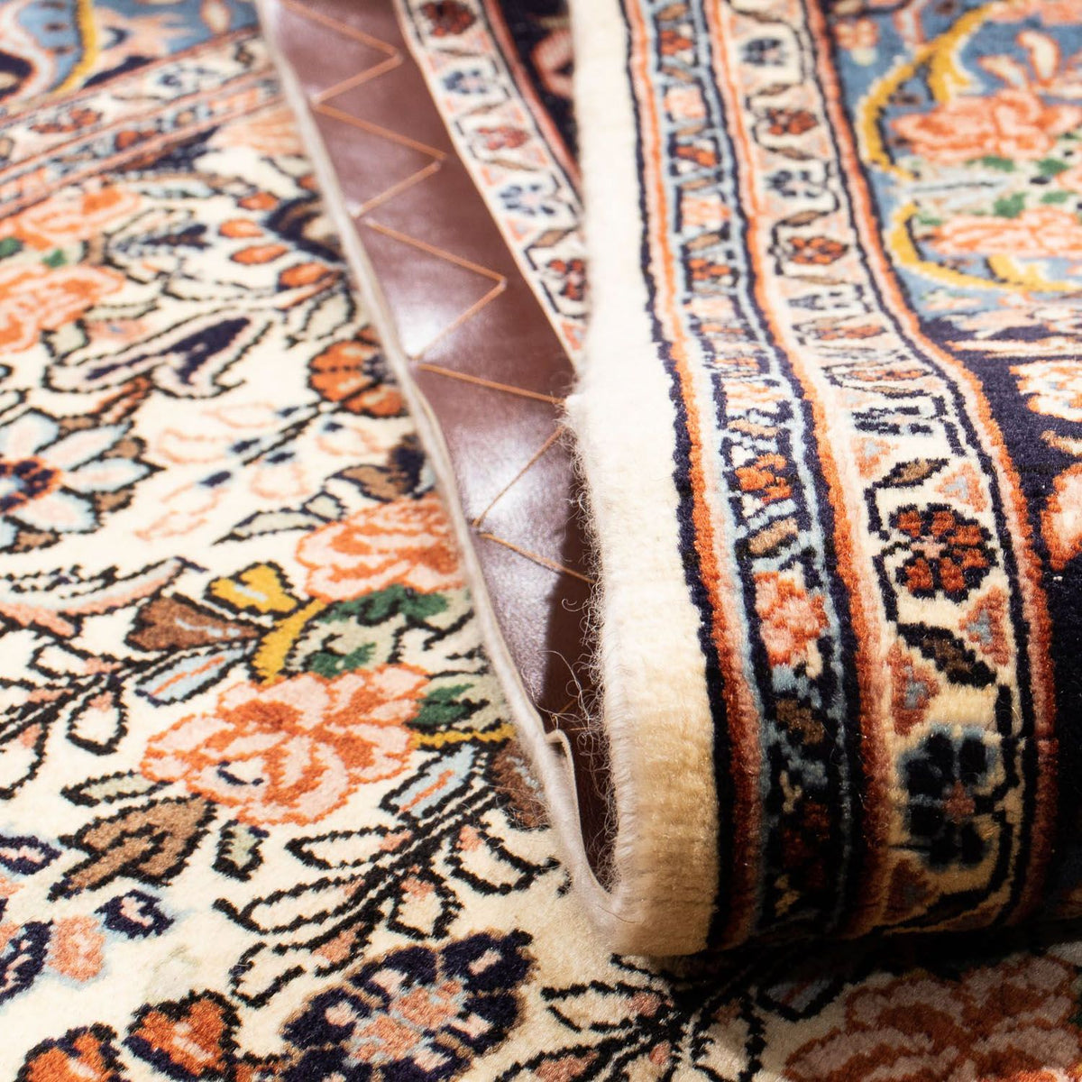 Løber Persisk tæppe - Bijar - 228 x 122 cm - beige