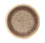 Orientalsk tæppe - Hereke rundt  - 185 x 185 cm - beige
