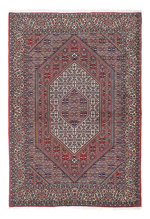 Persisk tæppe - Bijar - 205 x 138 cm - flerfarvet