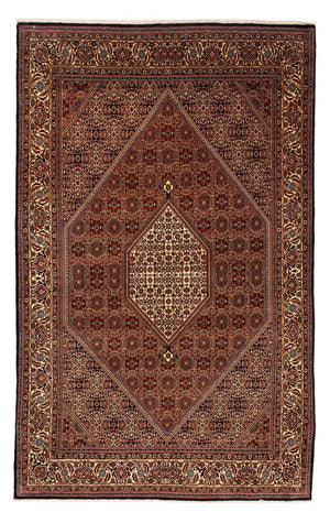 Persisk tæppe - Bijar - 274 x 171 cm - brun