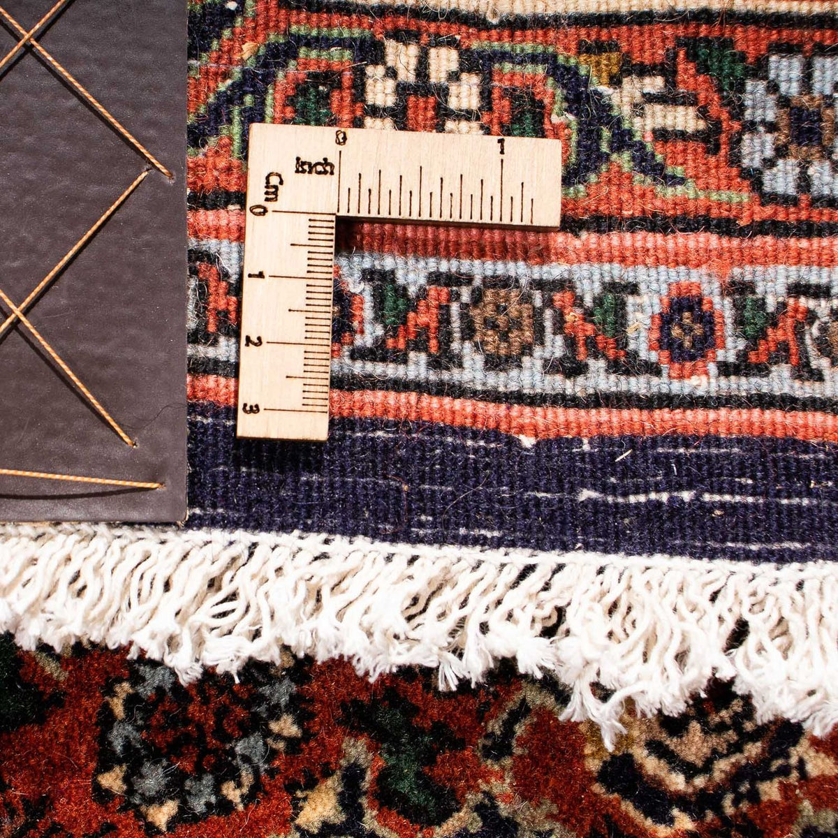 Persisk tæppe - Bijar - 274 x 171 cm - brun