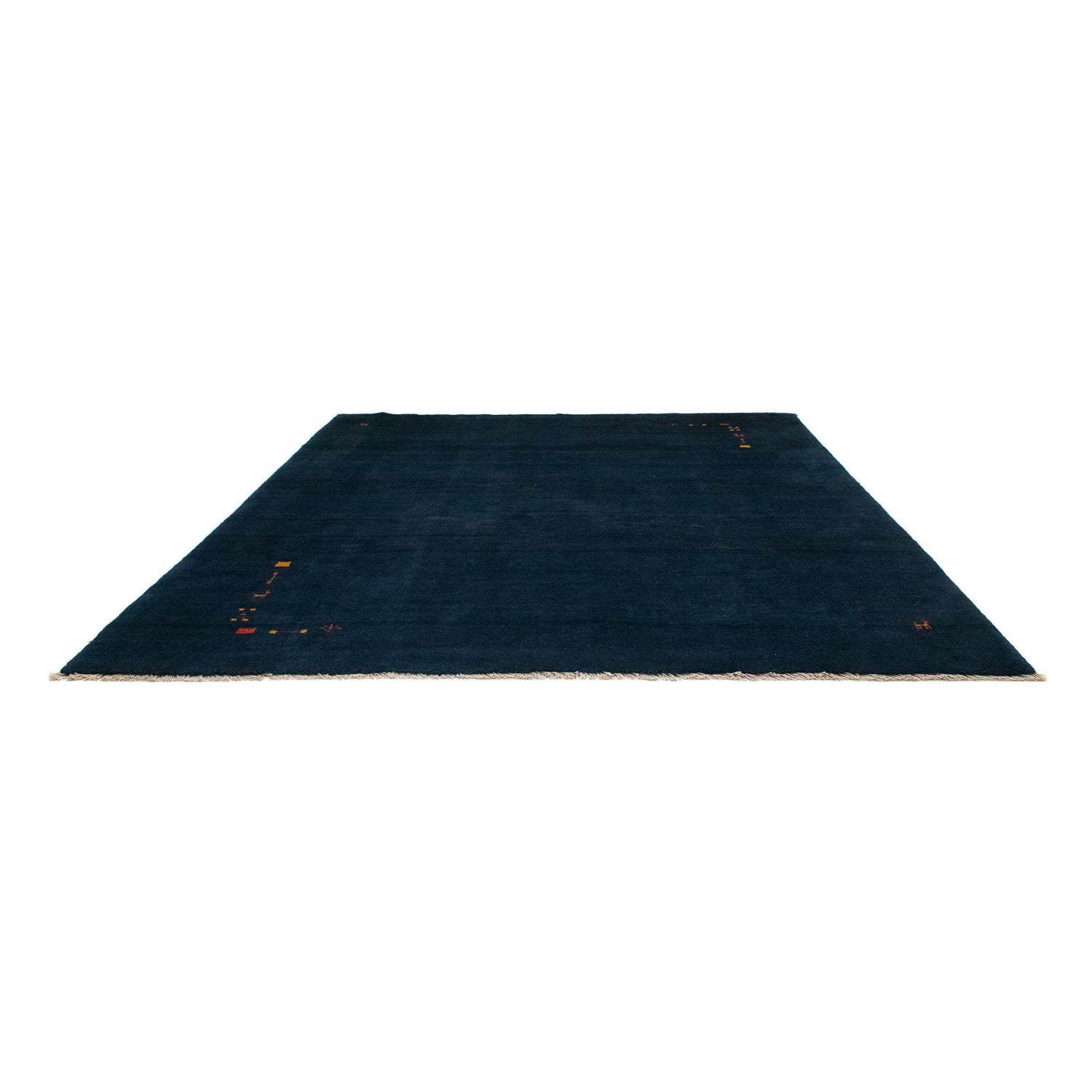 Gabbeh-tæppe - Persisk firkantet  - 295 x 278 cm - mørkeblå