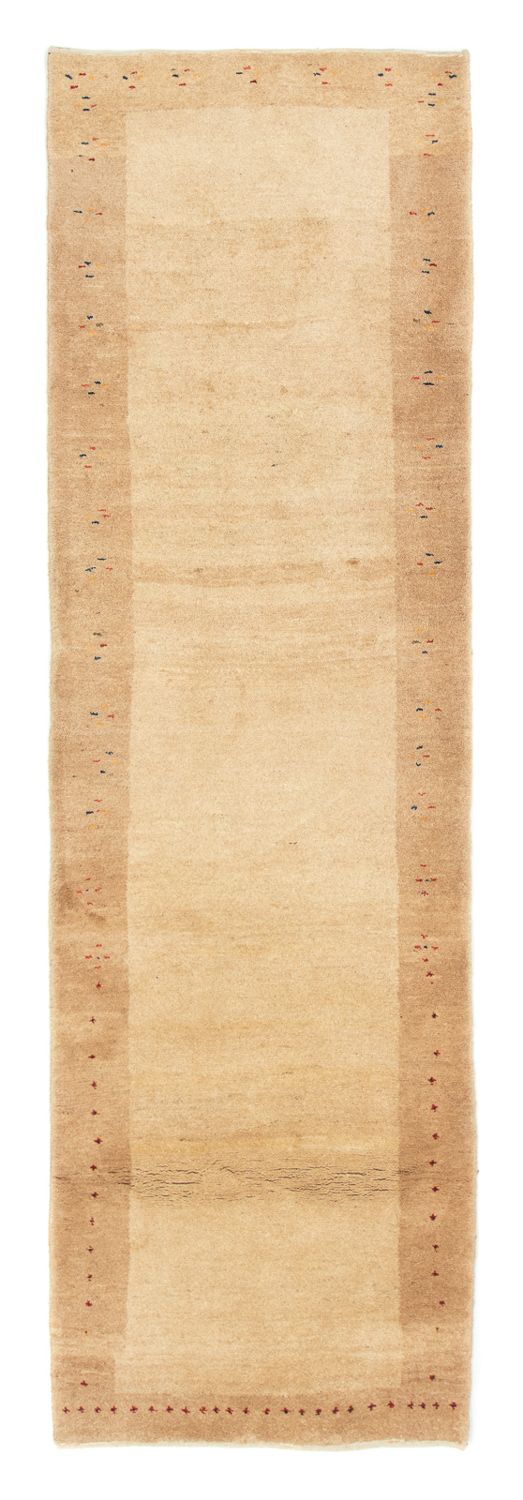 Løber Gabbeh-tæppe - Persisk - 298 x 88 cm - beige