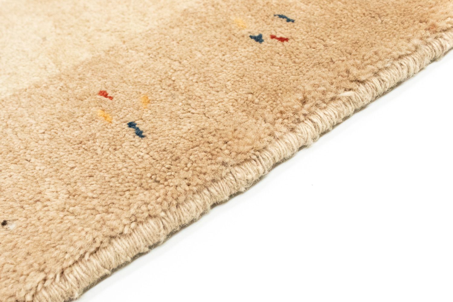 Løber Gabbeh-tæppe - Persisk - 298 x 88 cm - beige
