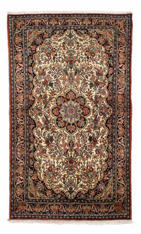 Persisk tæppe - Bijar - 232 x 137 cm - beige