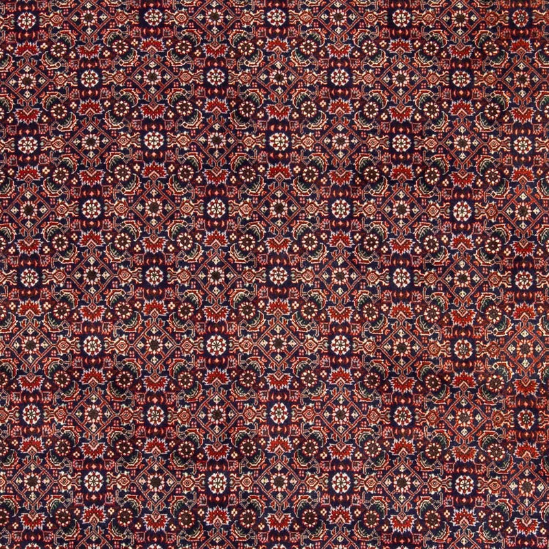 Persisk tæppe - Bijar - 237 x 168 cm - lysrød