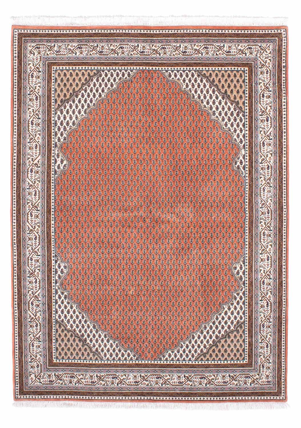 Persisk tæppe - Tabriz - 243 x 171 cm - lysrød