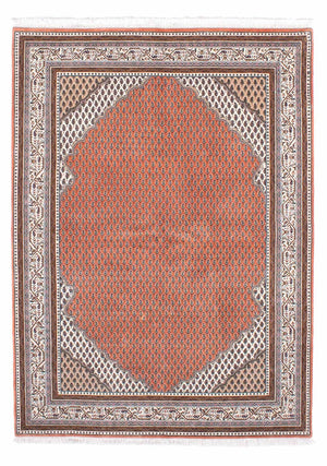 Persisk tæppe - Tabriz - 243 x 171 cm - lysrød