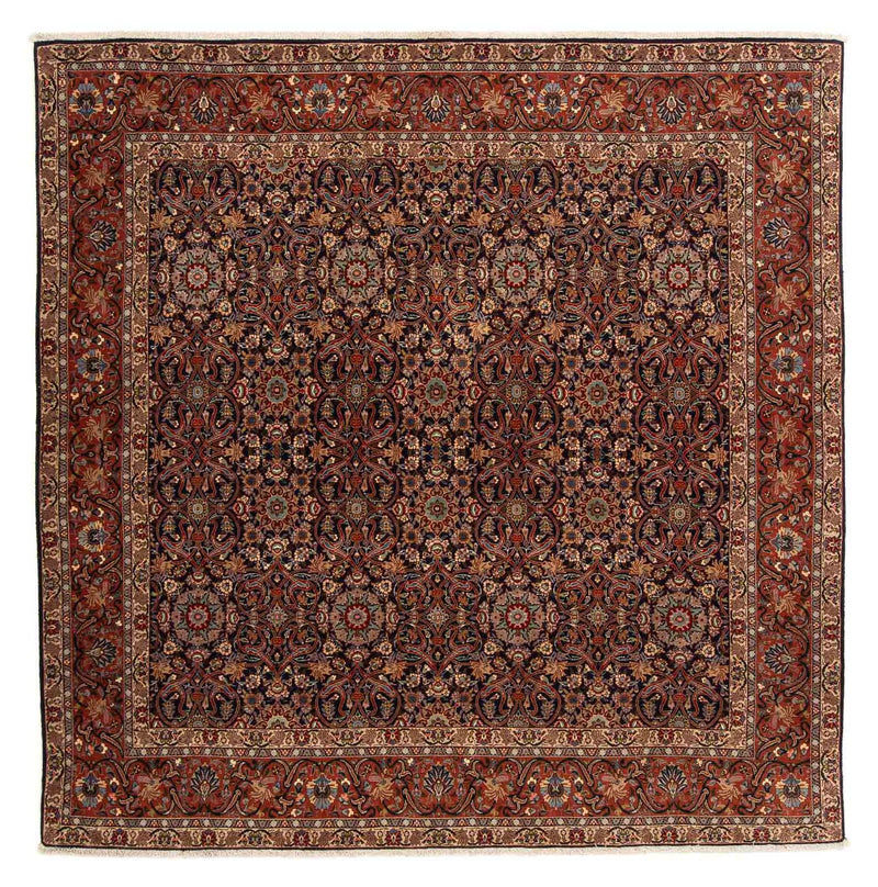Persisk tæppe - Bijar firkantet  - 205 x 200 cm - brun
