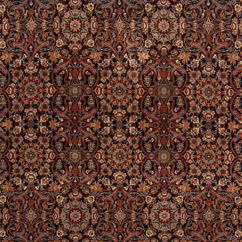 Persisk tæppe - Bijar firkantet  - 205 x 200 cm - brun
