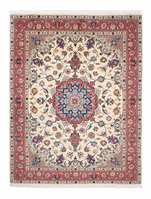 Persisk tæppe - Tabriz - Royal - 198 x 152 cm - beige