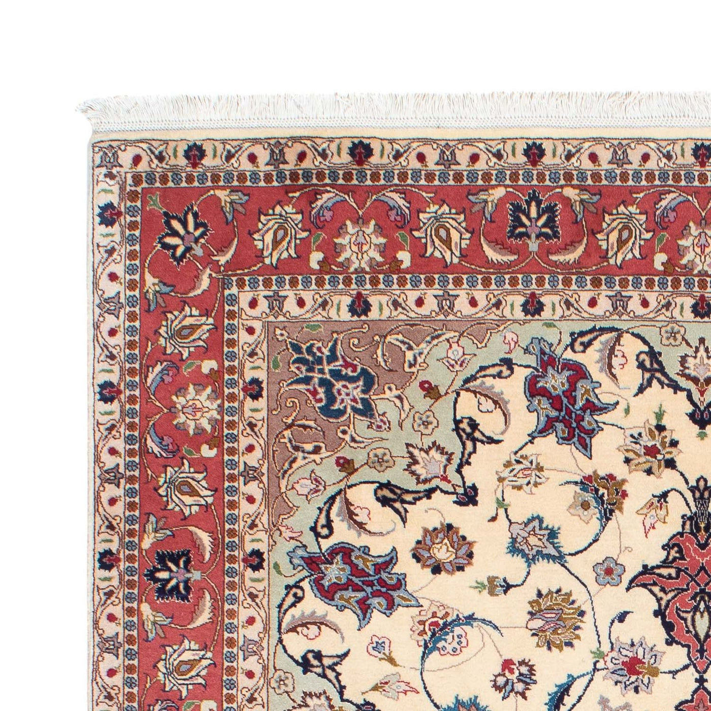Tabriz - 50 Raj Tæppe 198x152cm - Persisk tæppe