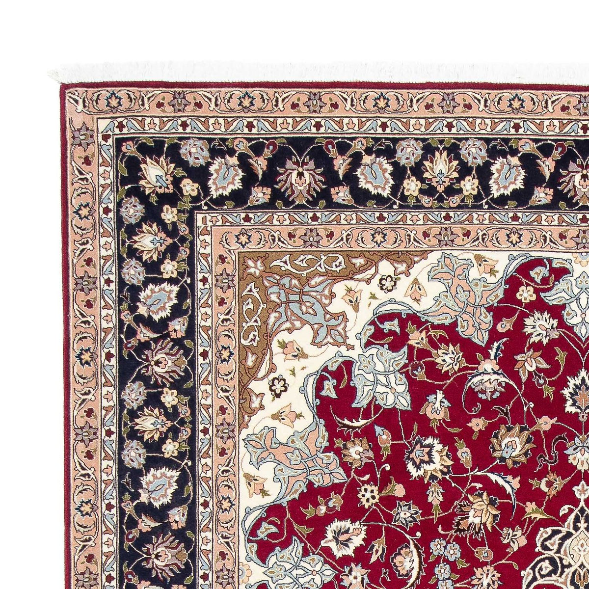 Tabriz - 50 Raj Tæppe 202x293cm - Persisk tæppe