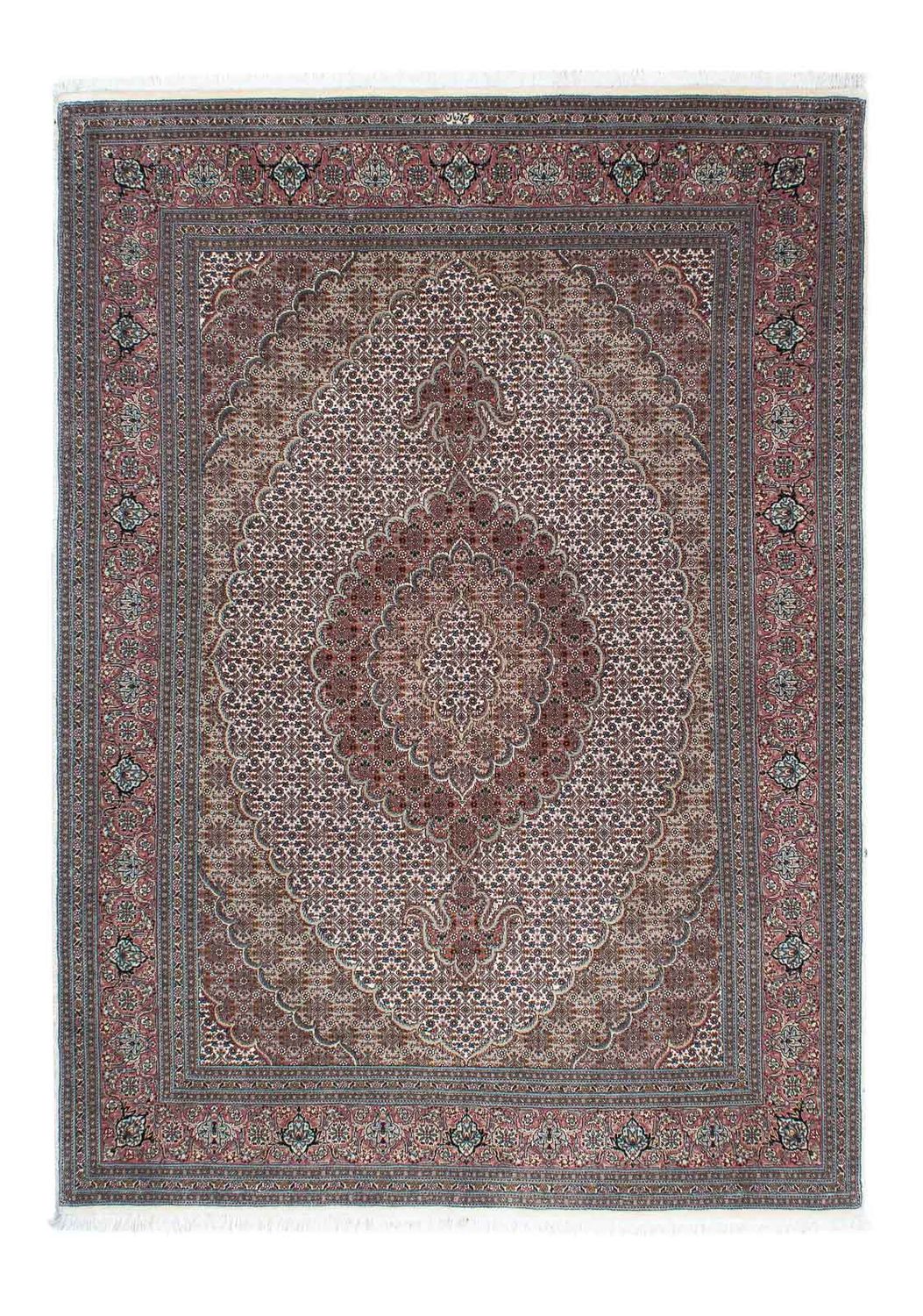 Persisk tæppe - Tabriz - 209 x 153 cm - flerfarvet