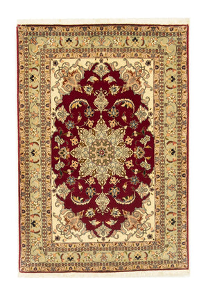 Persisk tæppe - Tabriz - Royal - 146 x 100 cm - rød