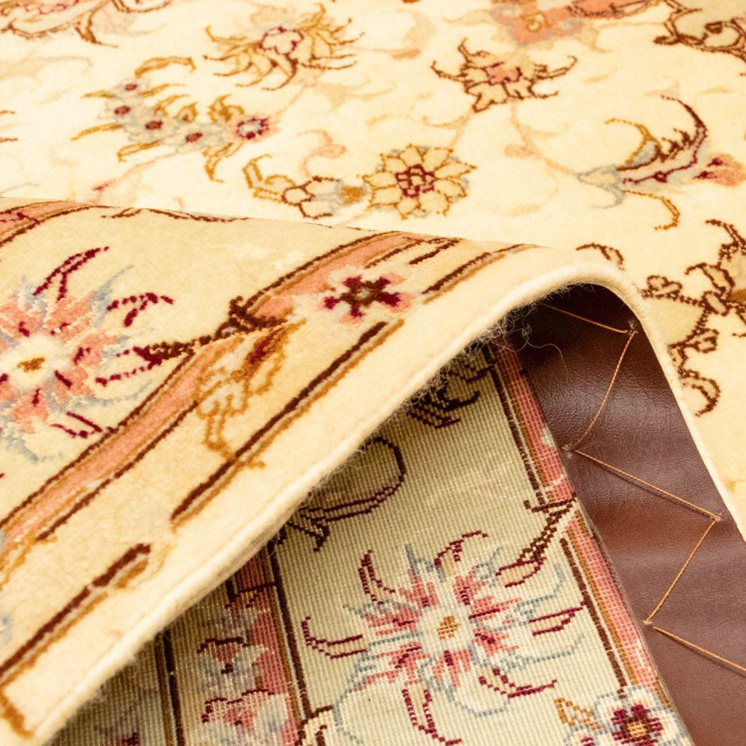 Persisk tæppe - Tabriz - Royal - 154 x 102 cm - beige