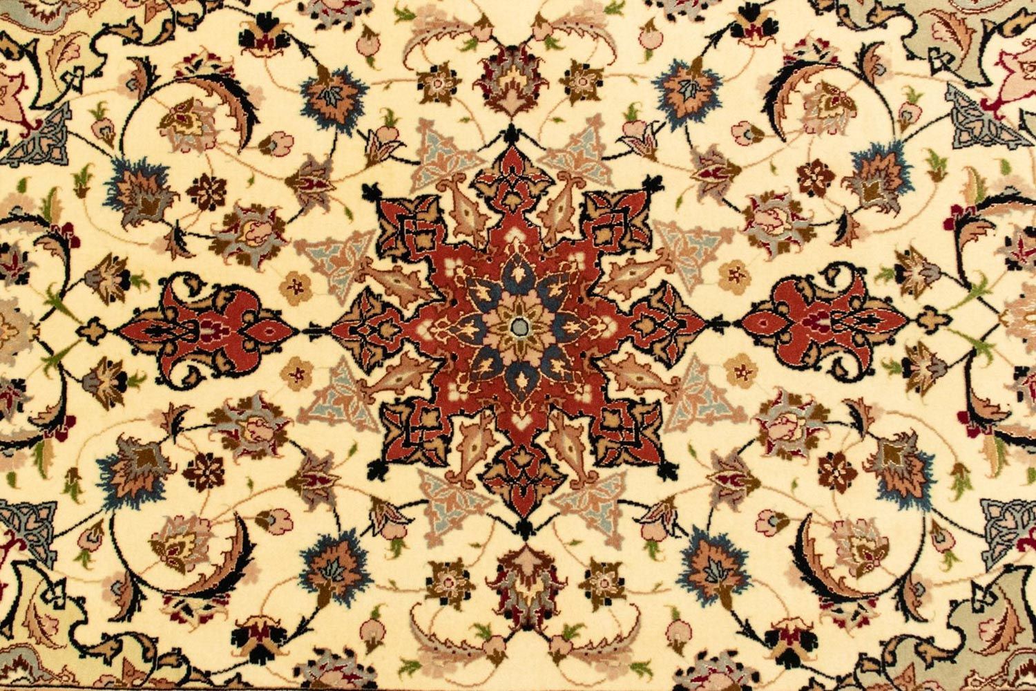 Persisk tæppe - Tabriz - Royal - 158 x 100 cm - beige