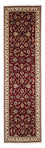 Løber Persisk tæppe - Tabriz - Royal - 295 x 77 cm - mørkerød