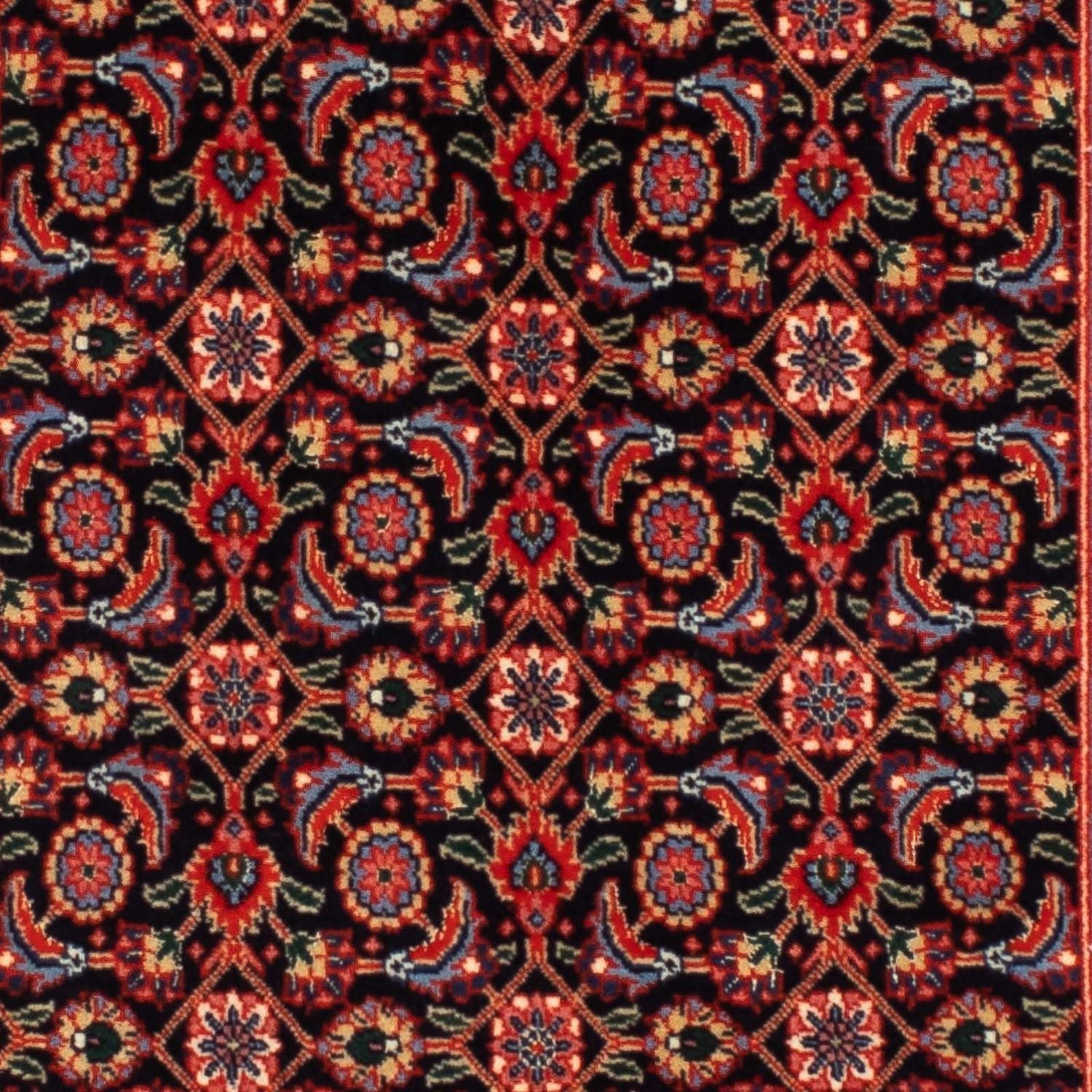 Løber Persisk tæppe - Tabriz - 203 x 63 cm - rust