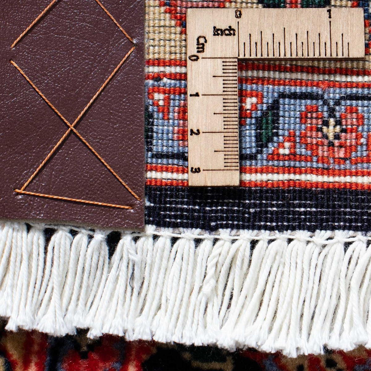 Løber Persisk tæppe - Tabriz - 203 x 63 cm - rust