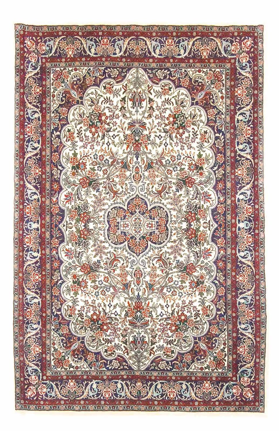 Persisk tæppe - Bijar - 166 x 115 cm - beige
