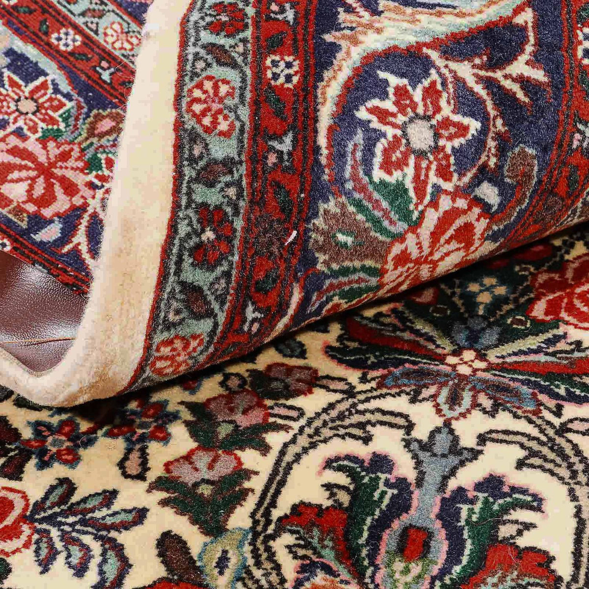 Persisk tæppe - Bijar - 166 x 115 cm - beige