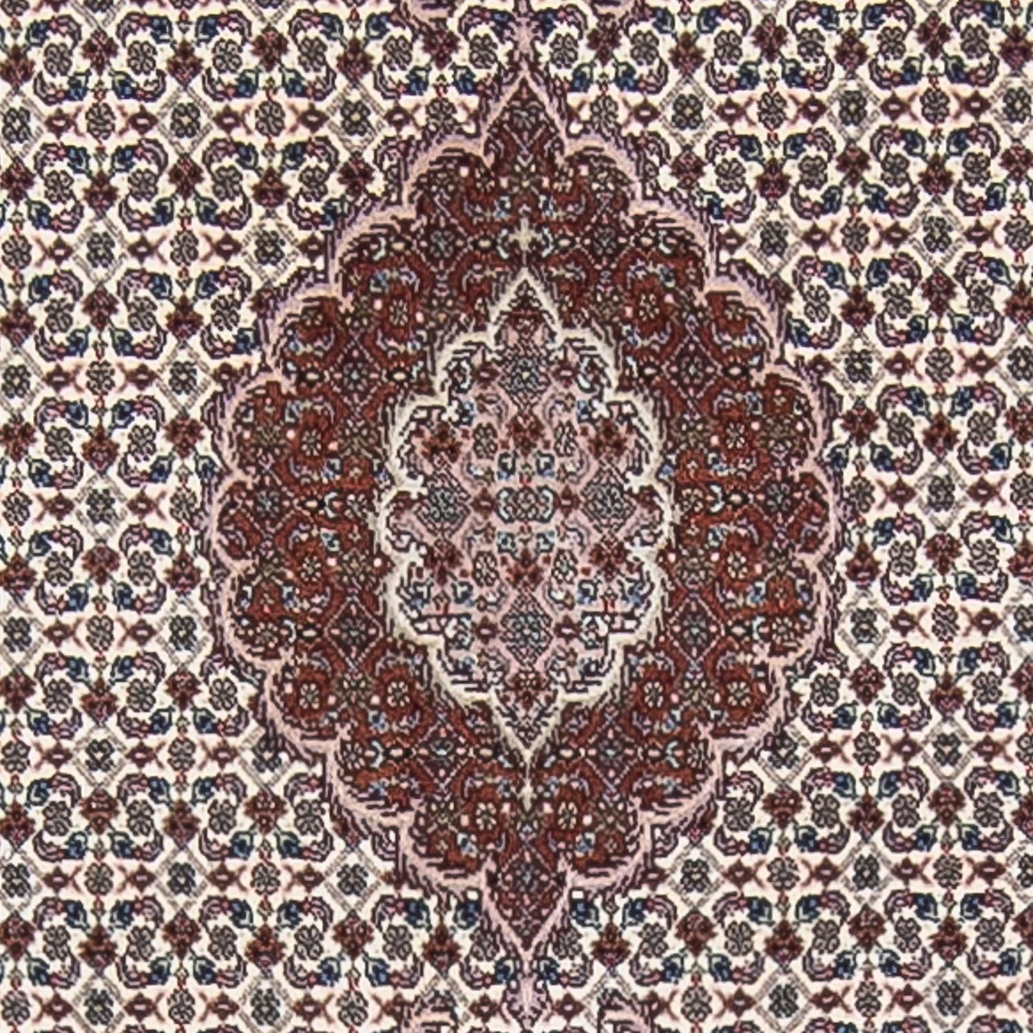Løber Persisk tæppe - Tabriz - 401 x 84 cm - flerfarvet