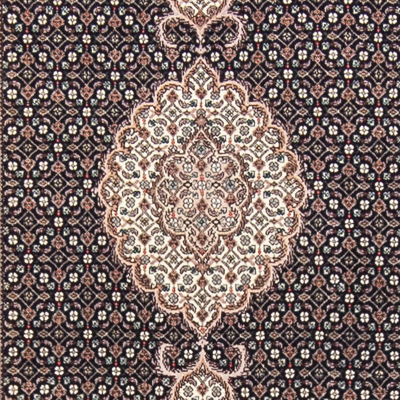 Løber Persisk tæppe - Tabriz - 389 x 83 cm - flerfarvet