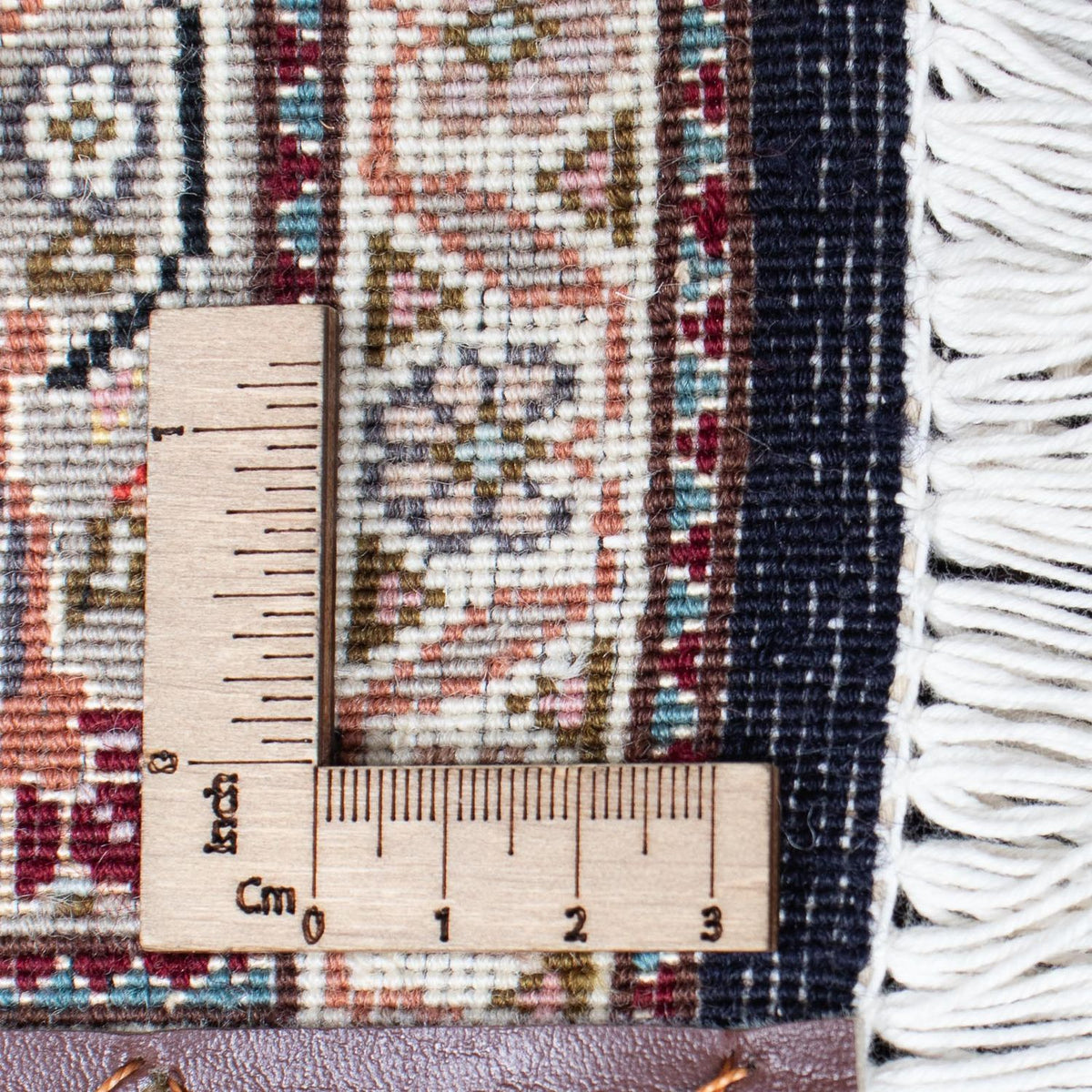 Løber Persisk tæppe - Tabriz - 389 x 83 cm - flerfarvet