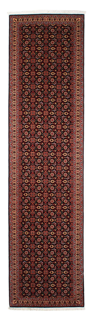 Løber Persisk tæppe - Tabriz - 293 x 74 cm - brun