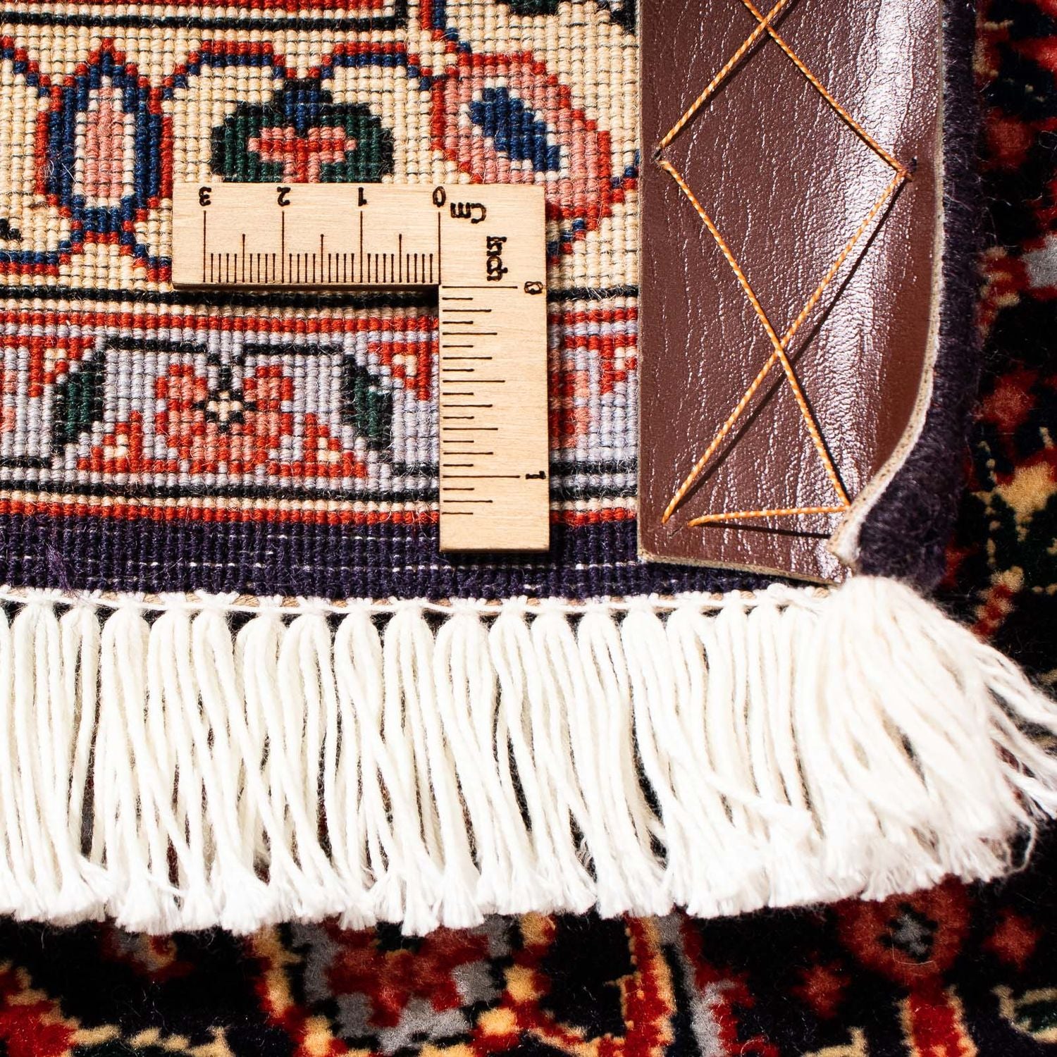 Løber Persisk tæppe - Tabriz - 293 x 74 cm - brun