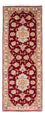 Løber Persisk tæppe - Tabriz - Royal - 208 x 80 cm - mørkerød