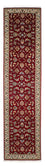 Løber Persisk tæppe - Tabriz - Royal - 312 x 77 cm - mørkerød