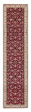 Løber Persisk tæppe - Tabriz - Royal - 390 x 87 cm - mørkerød