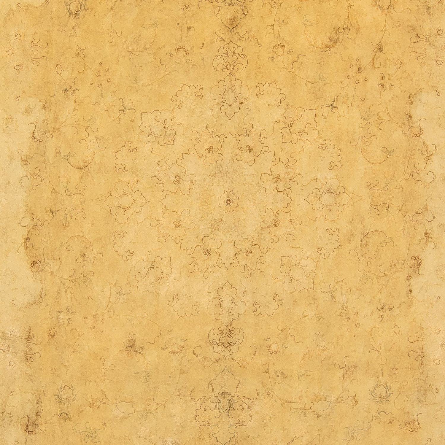 Persisk tæppe - Tabriz - Premium - 352 x 242 cm - flerfarvet
